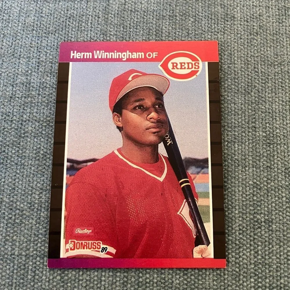 1989 Donruss Cincinnati Reds Baseball Card Trading Card